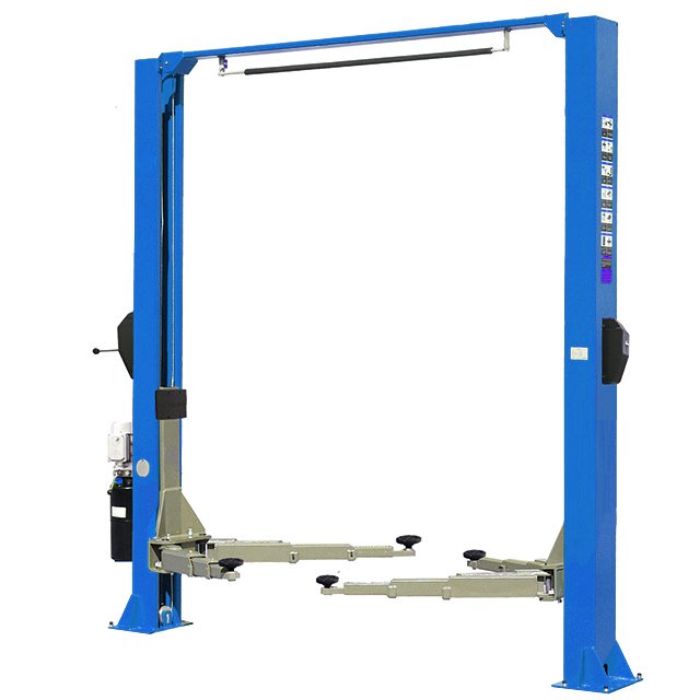 Heavy Duty 5.5t Hydraulic Automobile Vehicle Elevator Double Column Gantry Two Post Auto Hoist 2 Post Car Lift